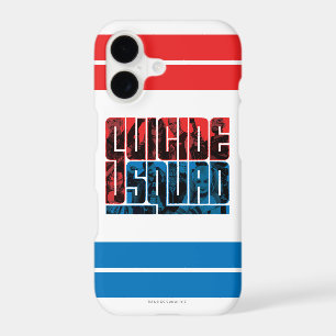 Suicide Squad Red and Blue Logo