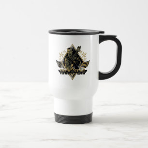 Suicide Squad   Rick Flag Badge Travel Mug
