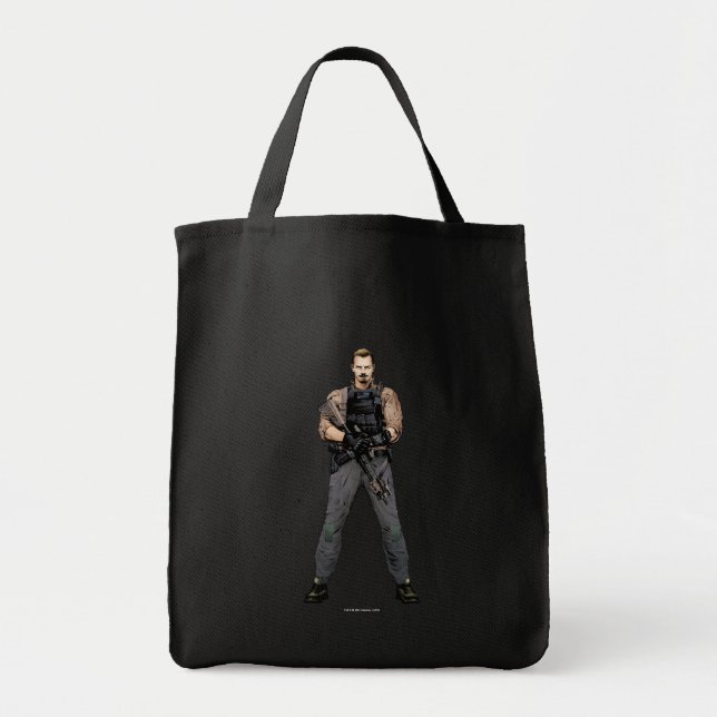 Suicide Squad | Rick Flag Comic Book Art Tote Bag (Front)