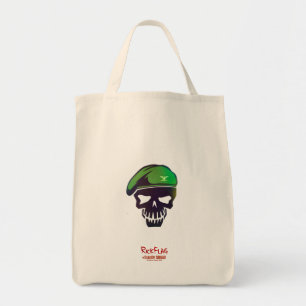 Suicide Squad   Rick Flag Head Icon Tote Bag