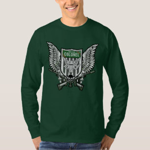 Suicide Squad Rick Flag Winged Crest Tattoo Art T-Shirt
