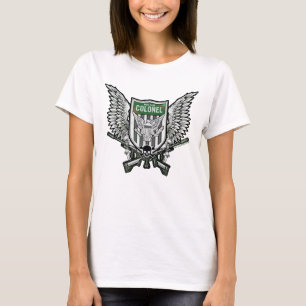 Suicide Squad Rick Flag Winged Crest Tattoo Art T-Shirt