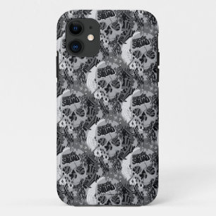 Suicide Squad   Skull Pattern iPhone 11 Case
