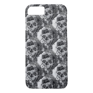 Suicide Squad   Skull Pattern iPhone 8/7 Case