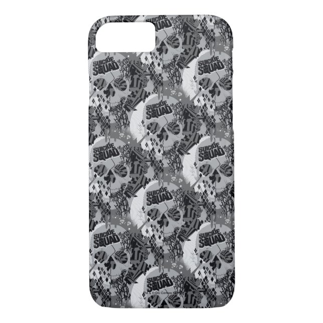 Suicide Squad | Skull Pattern Case-Mate iPhone Case (Back)