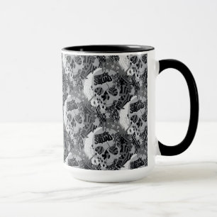 Suicide Squad   Skull Pattern Mug