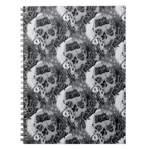 Suicide Squad   Skull Pattern Notebook