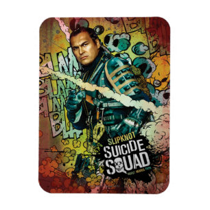 Suicide Squad   Slipknot Character Graffiti Magnet