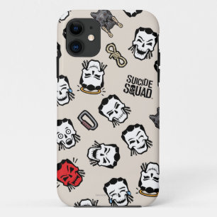 Suicide Squad   Slipknot Emoji Pattern iPhone 11 Case