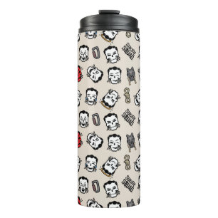 Suicide Squad   Slipknot Emoji Pattern Thermal Tumbler