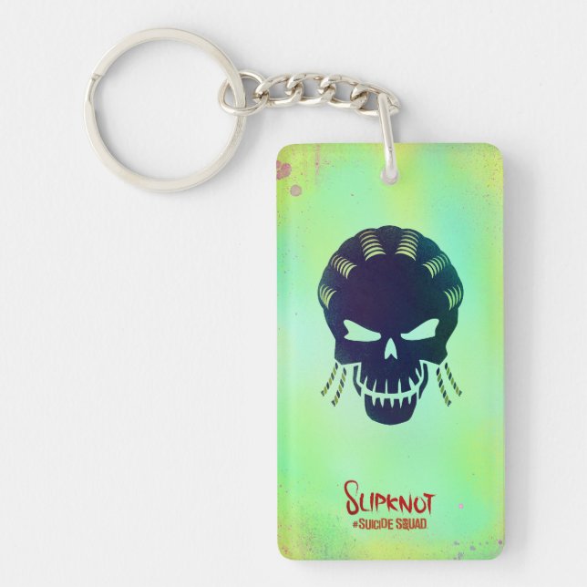 Suicide Squad | Slipknot Head Icon Key Ring (Front)