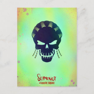 Suicide Squad   Slipknot Head Icon Postcard