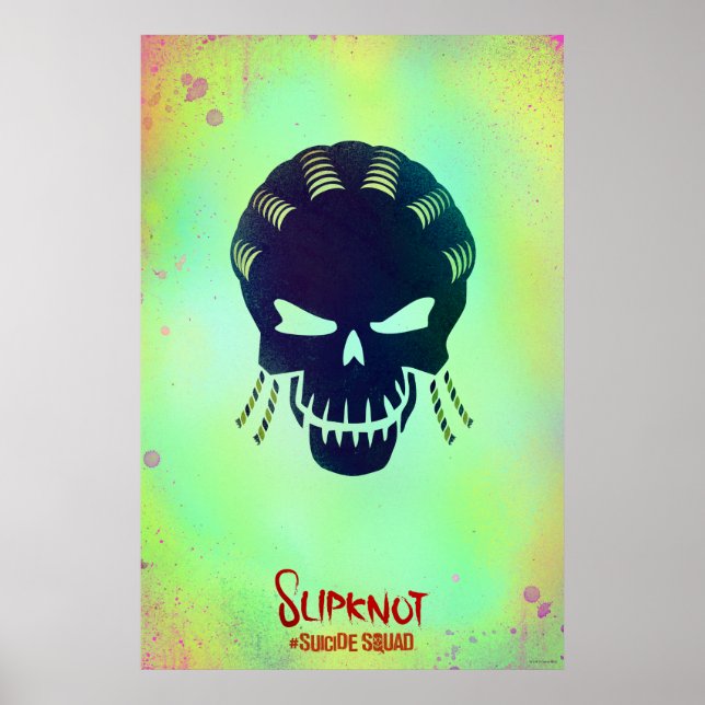 Suicide Squad | Slipknot Head Icon Poster (Front)