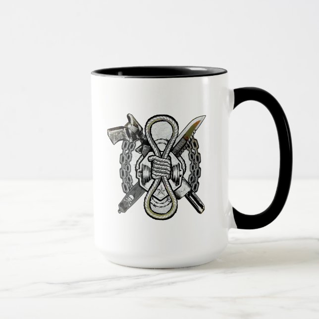 Suicide Squad | Slipknot Weapons Tattoo Art Mug (Right)
