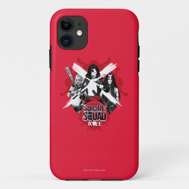 Suicide Squad | Squad Girls "Female Warrior" Case-Mate iPhone Case (Back)