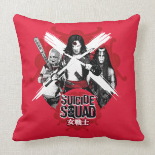 Suicide Squad   Squad Girls "Female Warrior" Cushion