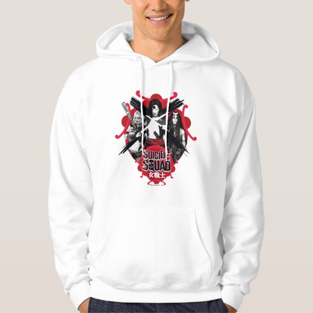 Suicide Squad | Squad Girls "Female Warrior" Hoodie (Front)