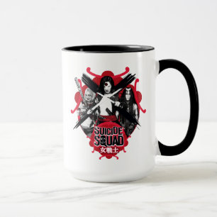 Suicide Squad Squad Girls "Female Warrior" Mug