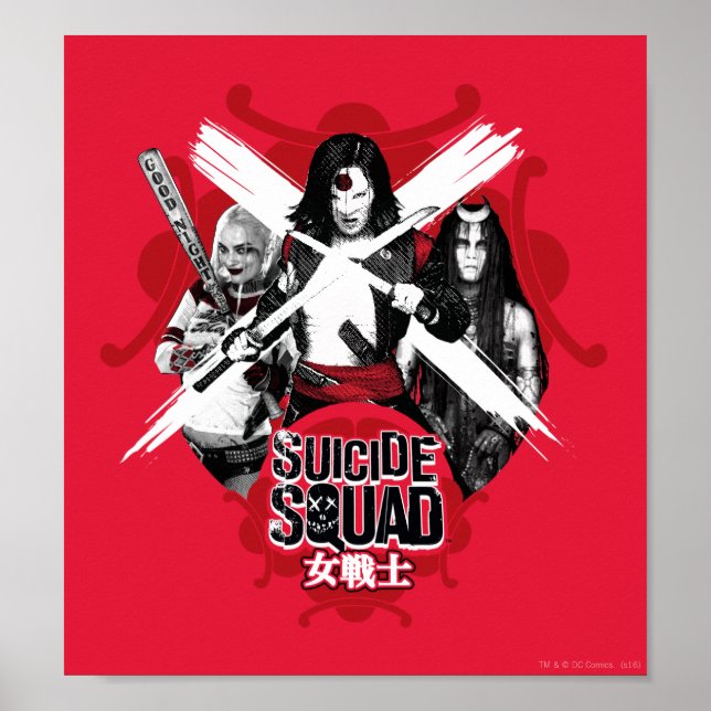 Suicide Squad | Squad Girls "Female Warrior" Poster (Front)