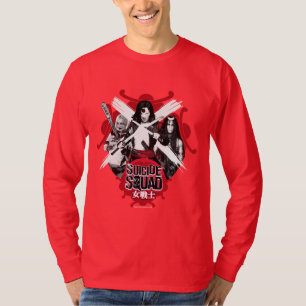 Suicide Squad Squad Girls "Female Warrior" T-Shirt