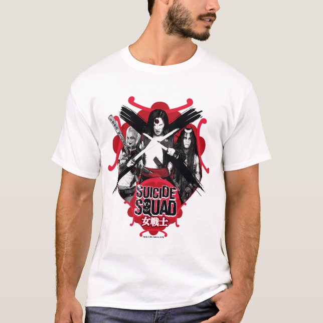 Suicide Squad | Squad Girls "Female Warrior" T-Shirt (Front)