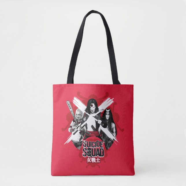 Suicide Squad | Squad Girls "Female Warrior" Tote Bag (Front)