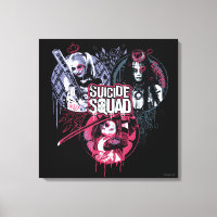 Suicide Squad | Squad Girls Graffiti Badges