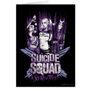 Suicide Squad Squad Girls "In Squad We Trust"
