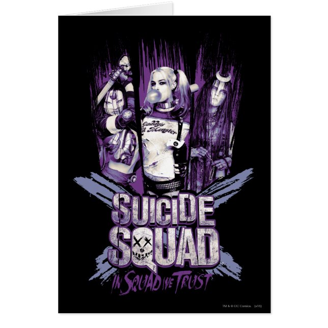 Suicide Squad | Squad Girls "In Squad We Trust" (Front)