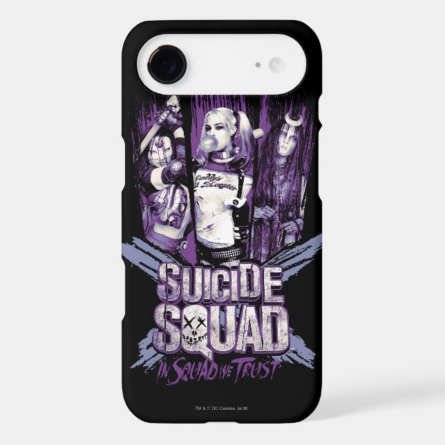 Suicide Squad | Squad Girls "In Squad We Trust" Case-Mate iPhone Case (Back)