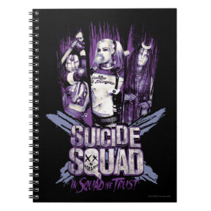 Suicide Squad   Squad Girls "In Squad We Trust" Notebook