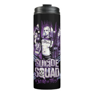 Suicide Squad Squad Girls "In Squad We Trust" Thermal Tumbler