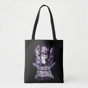 Suicide Squad Squad Girls "In Squad We Trust" Tote Bag