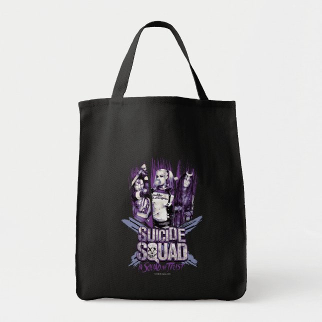 Suicide Squad | Squad Girls "In Squad We Trust" Tote Bag (Front)