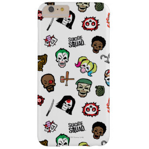 Suicide Squad   Suicide Squad Emoji Pattern Barely There iPhone 6 Plus Case