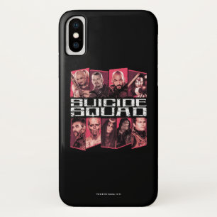 Suicide Squad   Task Force X Group Emblem iPhone X Case