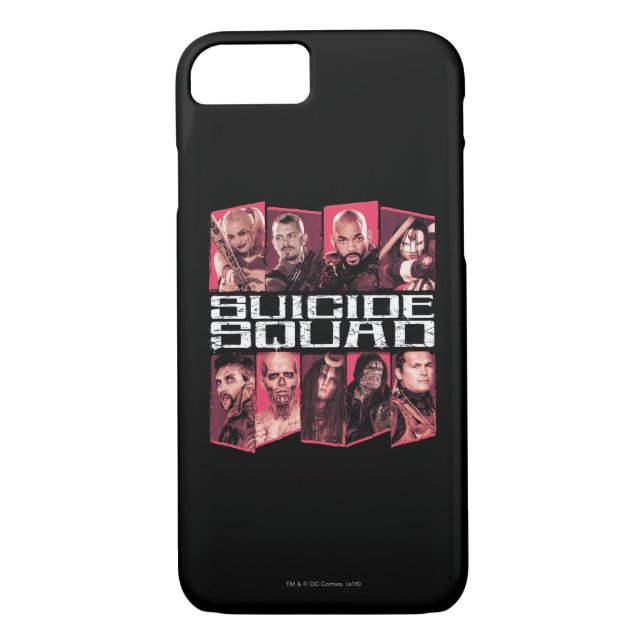 Suicide Squad | Task Force X Group Emblem Case-Mate iPhone Case (Back)