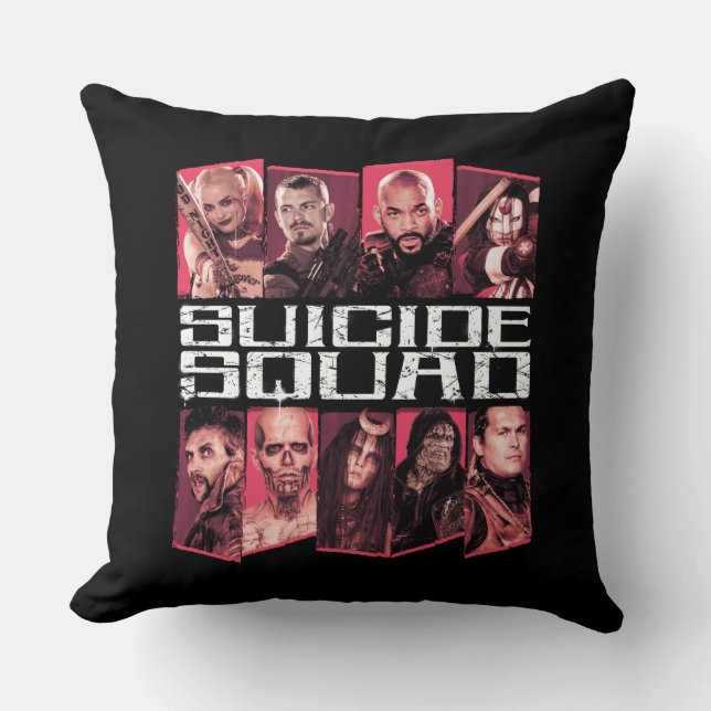 Suicide Squad | Task Force X Group Emblem Cushion (Front)
