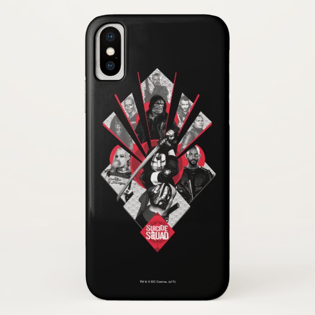 Suicide Squad | Task Force X Japanese Graphic Case-Mate iPhone Case (Back)