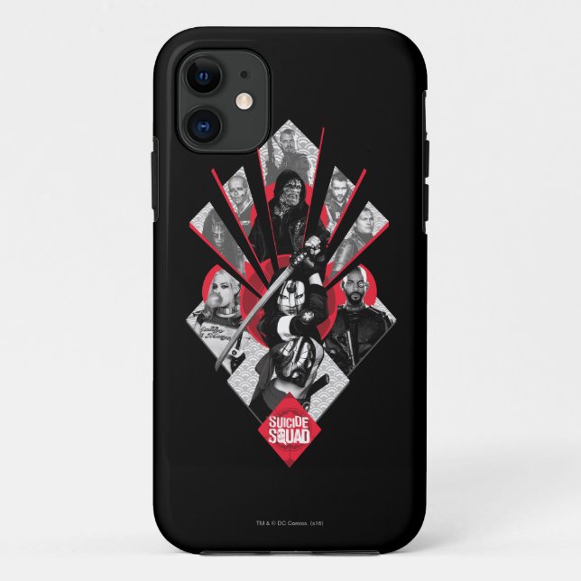 Suicide Squad | Task Force X Japanese Graphic Case-Mate iPhone Case (Back)