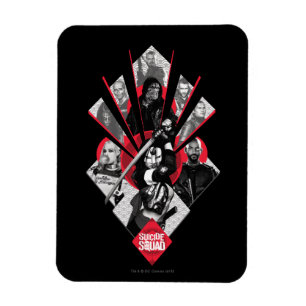 Suicide Squad   Task Force X Japanese Graphic Magnet