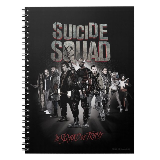 Suicide Squad |Task Force X Lineup Notebook (Front)