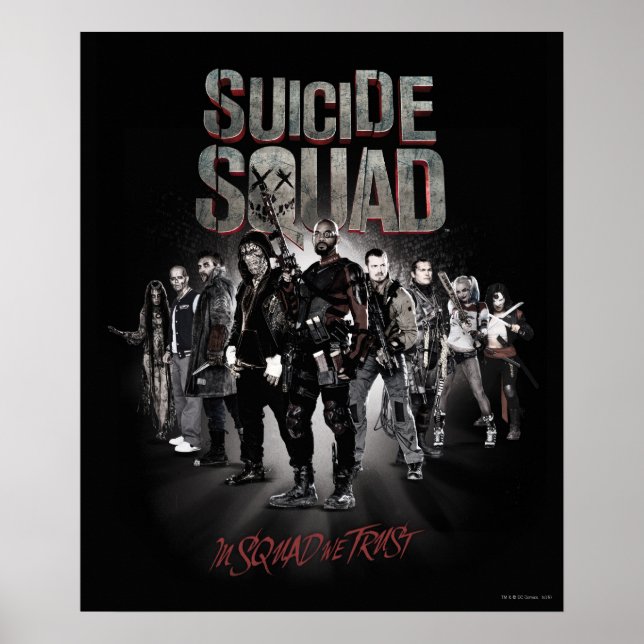 Suicide Squad |Task Force X Lineup Poster (Front)