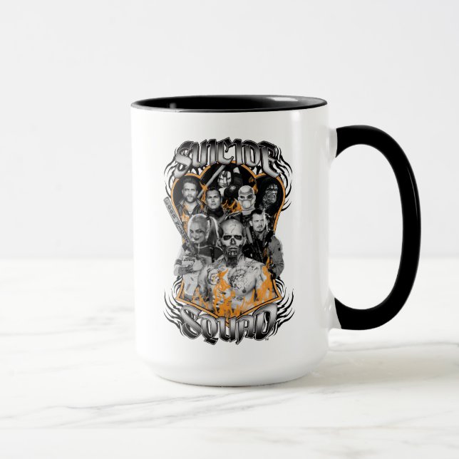 Suicide Squad | Task Force X Tribal Tattoo Mug (Right)