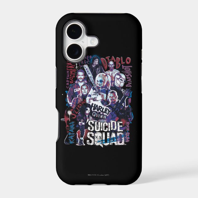 Suicide Squad | Task Force X Typography Photo (Back)
