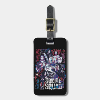 Suicide Squad | Task Force X Typography Photo Luggage Tag