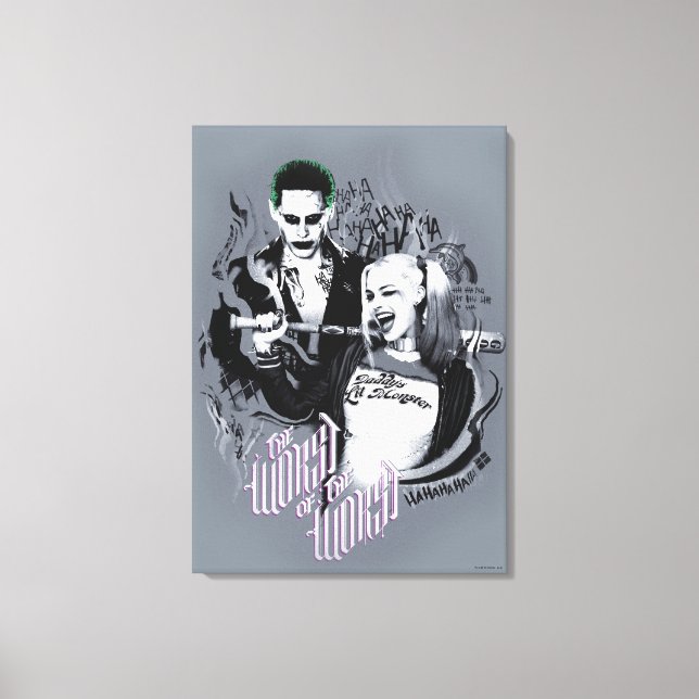 Suicide Squad | The Worst of The Worst Canvas Print (Front)