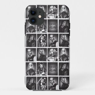 Suicide Squad   Yearbook Pattern iPhone 11 Case