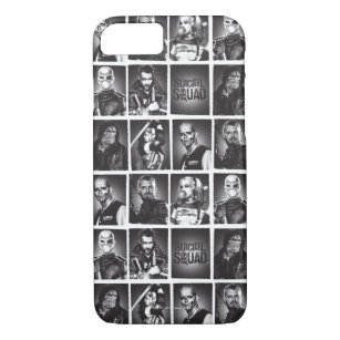 Suicide Squad   Yearbook Pattern iPhone 8/7 Case