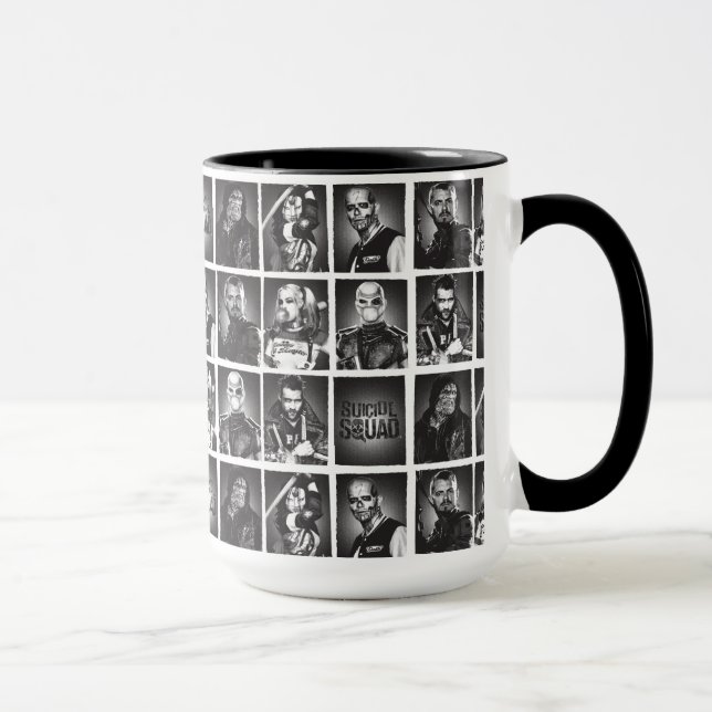 Suicide Squad | Yearbook Pattern Mug (Right)